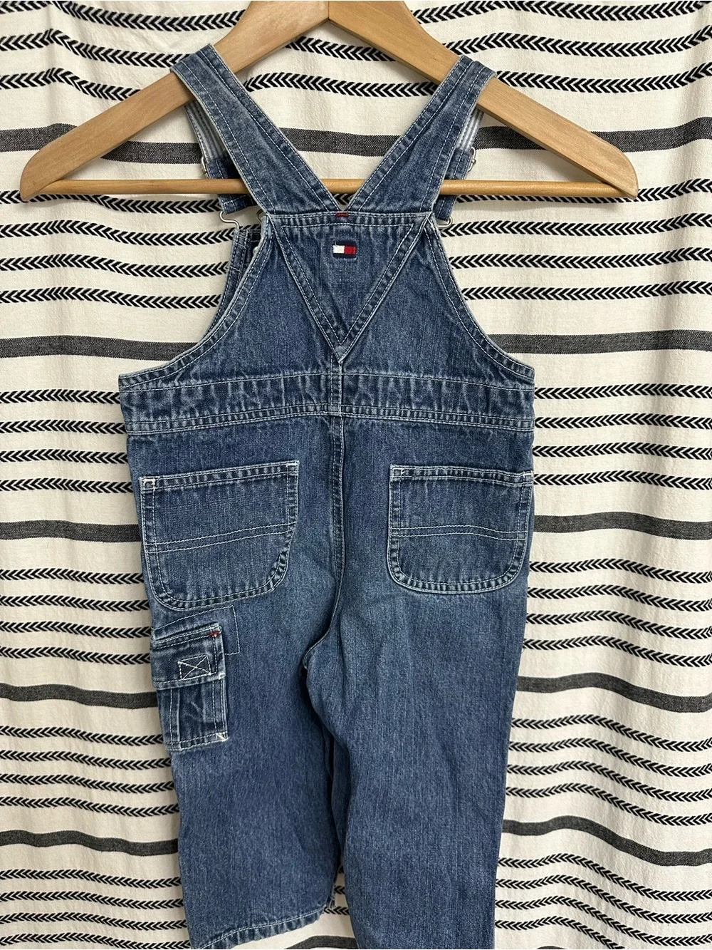 Tommy Hilfiger Kids Denim Overalls -Size 18-24M